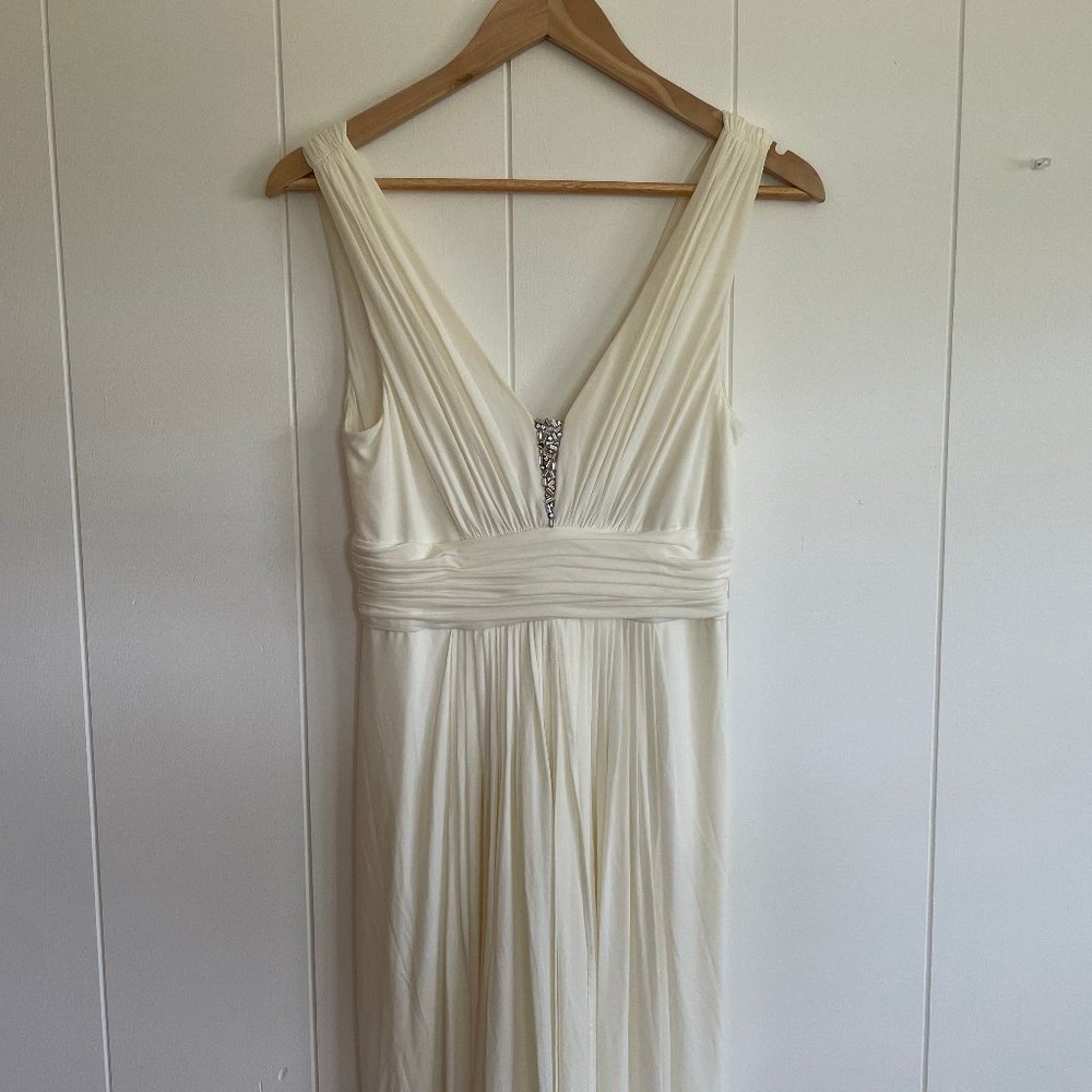BCBGMaxAzria Ivory Gown